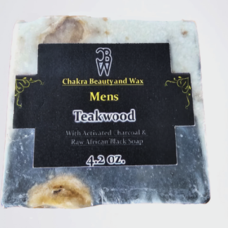 Men Teakwood Activated Charcoal